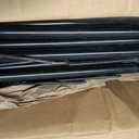AILBTON 10Ft String Light Poles 4 Pack,Light Poles for Outside Lights,Outdoor with Fence Brackets Hanging Lights,Metal Stand Deck Patio Backyard