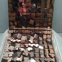 Qcity Rose Gold Shimmer Wall Backdrop 24PCS, Black Back Not See-Through Design, Square Sequin Glitter Backdrop Panel, Perfect for Outdoor Events, Birthdays, Wedding and Party Decoration