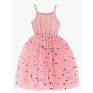 Baby Girls Tutu Dress Infant Tulle Dresses Toddler Sleeveless Sundress 1T
