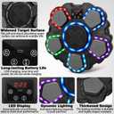 Music Boxing Machine Sport Toys for Kids and Adults,Wall Mounted Bluetooth Smart Punching Target,Training Pad Toy with Boxing Glove,Ideas Toys for Boys Girls Kids 3 4 5 6 7 8 9 10 11 12+ Years Old