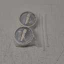 40 OZ Tumbler Flip Straw Lid Replacement Fit for Stanley Quencher Tumbler, 2 PCS Spill Proof and Leak Resistant Tumbler Lids Compatible with Stanley Cup Accessories(Cream)