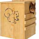 Squirrel House for Outside - Large Squirrel House, Squirrel Nesting Box, Squirrel Boxes for Outside, Chipmunk Houses