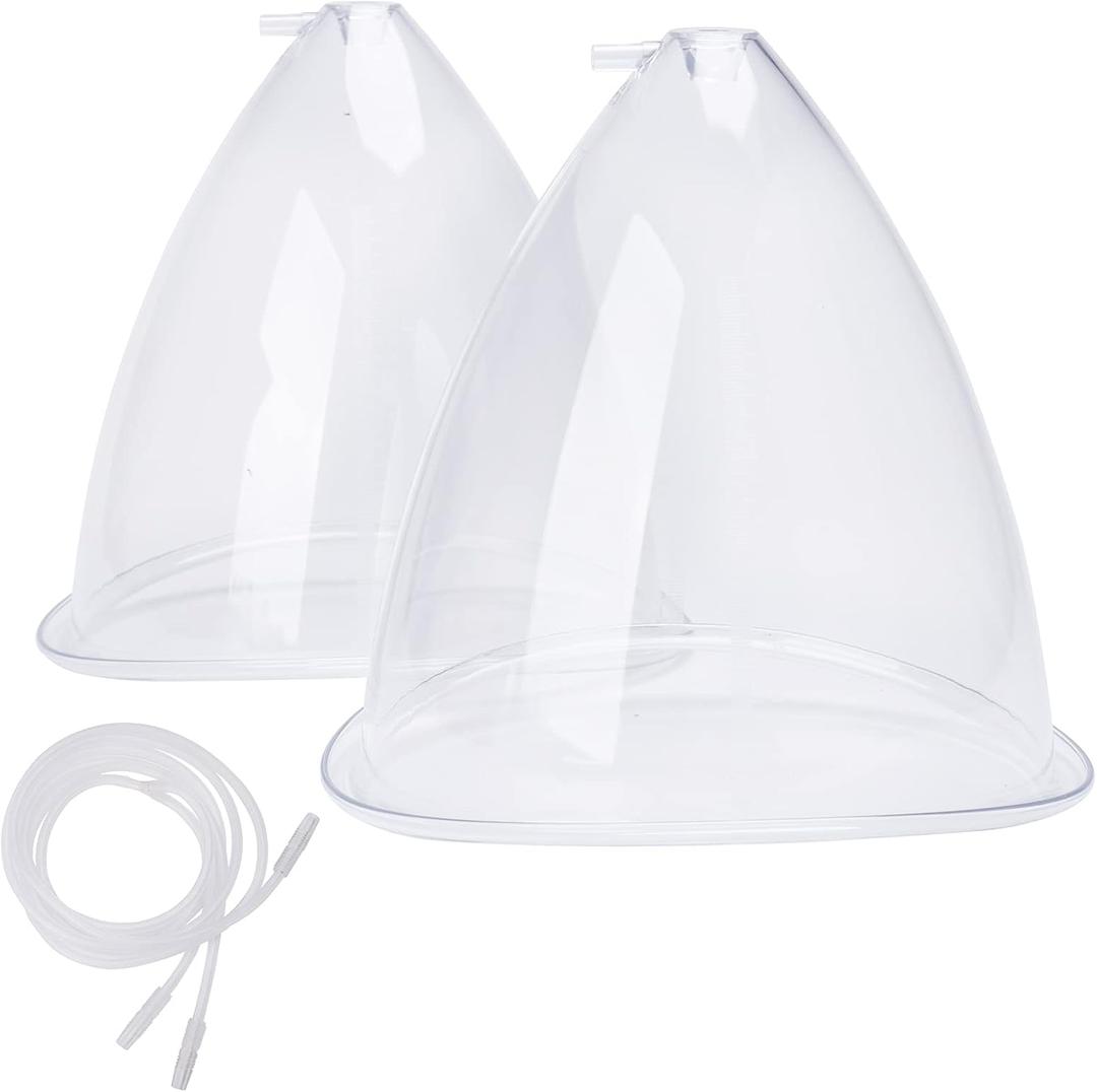 1500ML Vacuum Therapy Machine Cups, Extra-Large Vacuum Cupping Machine Cups with Y Type Hose