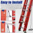 AC30-2 Extension Ladder Rope Replacement Compatible with Wernerr Extension Ladders, Rope Ladder Replacement for Wernerr AC30-2 All Extension Ladders Up to 40 Foot with Single Pulley - 2 Pack