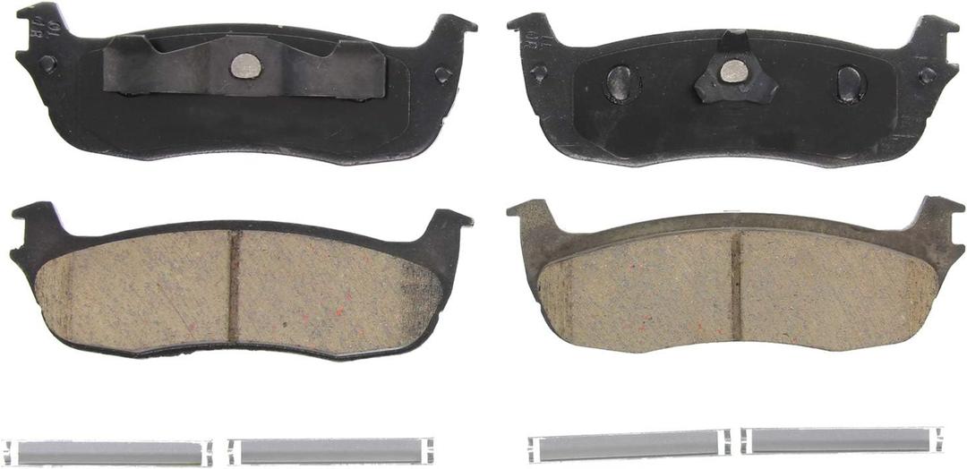 Wagner QS ZD711 Disc Brake Pad Set, Chamfered Edges for Smooth, Quiet Stops, Fits 19972003 Ford F-150 Wagner QS ZD711 Disc Brake Pad Set, Chamfered Edges for Smooth, Quiet Stops, Fits 19972003 Ford F-150