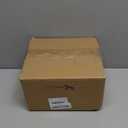 2 Pack Lily Flower Blown Glass Lampshade Orange White Glass Lamp Shade Replacement for Table Floor Lamps, I. D. 1.26" x O. D. 1.5", Fits E12 Base