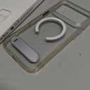 Spigen for iPhone 17 Pro Max Case, Ultra Hybrid S MagFit [TPU Covered Camera Control] [Kickstand] [Compatible with MagSafe] - Clear White