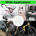 Cotter Pin Assortment Kit, Hincell 300Pcs Cotter Pins Hairpin Assortment Kit R Cotter Pins Clips Zinc Plated Hair Clip Hitch Pin Clips Fastener Set for Automotive Marine Tractors Mower Carts