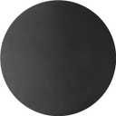 Nonskid Round Rubber Furniture Gripper Pad for Protecting Hardwood Floor Tile Floor and More from Scratching Fits Recliners, Swivel Chairs, and More, Black, Pack of 1