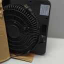 PNTCK 13" Quiet Desk Fan with 3 Speeds, 5 Blades, Powerful Box Fan with Convenient Touch Control, 15h Timer, Portable Cooling Fan Table Fan for Bedroom Home, Office, Kitchen