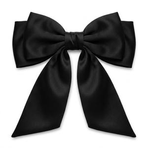 Large Satin Giant Big Bow Ribbon, 22x30inch, Black Big Giant Bow For Coquette Room Decor,Wedding Birthday Party Backdrop Wall Christmas Tree Decoration