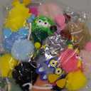 YALARY 30 Pcs Cute Plush Keychains - Keychains Easter Egg Gifts Kawaii Keychain Bulk for Birthday Goodie Bags Toys Classroom Prizes Party Favors