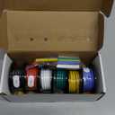 Fermerry 12 AWG Stranded Wire Spool 5ft Each 6 Colors Flexible 12 Gauge Silicone Hook up Wire Kit Electrical Tinned Copper Wire