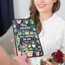 2 x MoimTech Airplane Phone Holder, Airplane Travel Essentials, Phone Stand for Car Desk Treadmill Bed, Unique Gifts for Plant Lovers, Women Travel Essentials