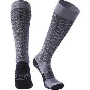 RANDY SUN Waterproof Skiing Socks, [SGS Certified] Unisex Knee High Breathable Hiking Trekking Sock 1 Pair (Large)