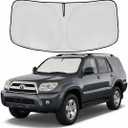 Windshield Sun Shade for Toyota 4Runner 2003-2009 Sunshade Front Window Shade Custom Fit 4Runner Accessories Sun Visor Foldable Shade Blocks UV Rays Accessories