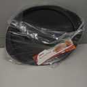 Pizza Pan - 14 Inch Nonstick Pizza Pan for Oven with Widen Handles for Cooking, Baking, and Grilling - Durable, Even Heating, Long-Lasting Kitchen Cookware (1, Black)