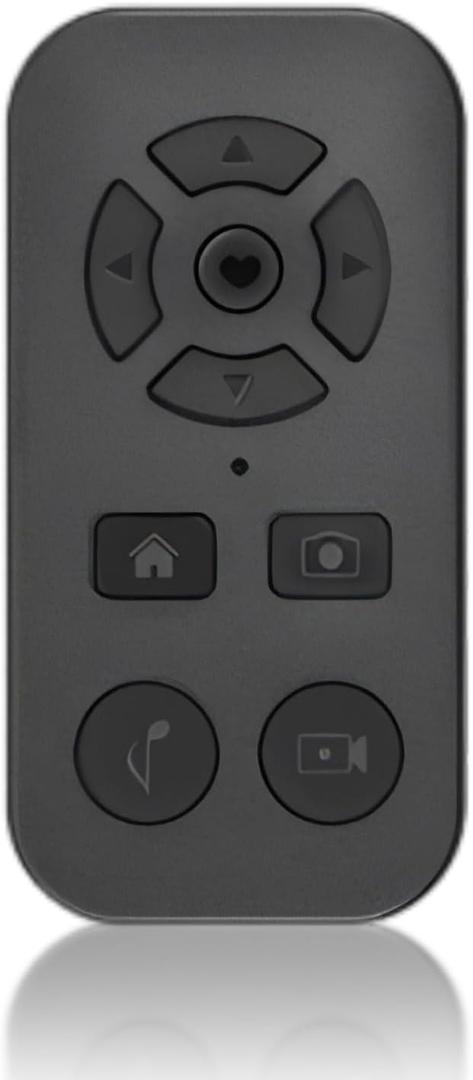 Bluetooth Remote Control Page Turner, 9 Keys Camera Shutter Selfie Clicker Video Recording Remote Play or Pause for for Android Smartphone (Black)