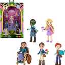 Mattel Universal Pictures Wicked Students of Shiz Multipack, 5 Small Dolls with Signature Looks and 9 Storytelling Accessories, Inspired by The Movie