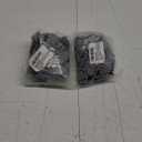 Pack of 2 Meseey 30pcs 8 Inch Stretch Elastic Loops with Pre-Tied Black White Plaid Ribbon Bows for Gift Wrapping,Baby Showers, Weddings, Christmas Boxes (8 Inch, Black and White)