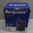 Acquaer Submersible Water Pump 1/6 HP Sump Pump Thermoplastic Utility Pump Small Electric Water Pump 1750GPH Water Remove for Basement Hot Tubs Garden Pool Cover Draining with 10 ft Cord