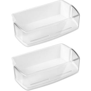AAP73631502 Refrigerator Door Shelf Basket Bin (Top Right) Compatible with lg/kenmore Refrigerator Door Shelf Parts,Replacement for EAD61445219, 2443758, AP4563994, PS2581944 (2 Pack)