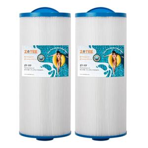 ZOTEE Spa Filter Replaces PAS-1342, Jacuzzi J300, 6541-383, Darlly 60605,PJW60TL, Filbur FC-2715, 6CH-961, PJW60TL-OT-F2S, Hot Tub Filter, 2 Pack