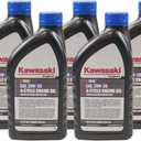 Pack of 5 Kawasaki 99969-6298 Genuine OEM K-Tech SAE 20W-50 4-Cycle Engine Oil