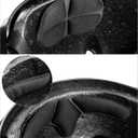 QWORK Tactical Helmet Maritime Helmet, Adjustable Paintball Airsoft Helmet with NVG Mount and Side Rails Fit a Variety of Accessories, ABS Lightweight Hard Shell, Black