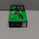 Cardboard Cutter, Rechargeable Cordless Electric Scissors, Upgrade 4V Electric Box Cutter with 2 Blades, Safety Lock & LED Light, Powerful Cutting for Cardboard Box, Plastic, Leather, Fabric