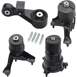 Engine Motor and Transmission Mount Kit Compatible with 2012-2017 Camry 2.5L Automatic Transmission , Replace OE 123720H090 123630V031 123620V060 123610V060 A72004HY A62081 A4288 A62062 Set of 4