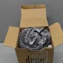 DUHU Black and Wood Pendant Light,Modern Kitchen Pendant Light Over Island,Industrial Metal Lampshade,Single Hanging Light E26 for Dinning Table,Bedroom Nightstand,Bar,Farmhouse,Height Adjustable