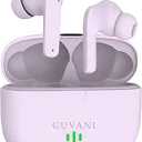 2023 A12 Pro Guvani True Wireless Earbuds Bluetooth 5.2 Headphones 60H Playback6 IPX5 Waterproof Stereo Earphones in-Ear Built-in Mic Headset Premium Deep Bass… (Purple)