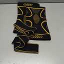 Copper Knee Braces with Strap for Knee Pain Women and Men(2 Pack), Knee Compression Sleeve for Arthritis, ACL, Meniscus Tear, Joint Pain Relief, Knee Support for Working, Running, Weightlifting (M)