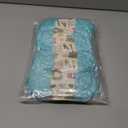 4 Skeins Fluffy Chenille Yarn for Crocheting - Chunky Velvet Yarn for Scarves Shawls, Baby Blankets, Hats Plush Toys, Plush Yarns Each Skein 49.2yd, 3.5oz (Lake Blue)