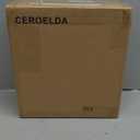 Small Bathroom Trash Can with Lid Soft Close-6L/1.6 Gal Slim Step Garbage Can-Metal Pedal Wastebasket-Narrow Rectangle Garbage Container Bin for Corner Office, Bedroom, Toilet, Live Room-Beige