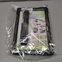 Rugged Case for Lenovo-Tab-M10 (3rd Gen) 10.1" 2022 w/Stylus Holder & 360 Rotating Kickstand, Heavy Duty Hybrid Shock-Proof Cover with Hand/Shoulder Strap TB-328FU/TB-328XU(Black)