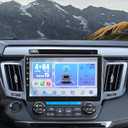 Android 15 Car Radio Stereo for Toyota RAV4 2013-2018: Wireless/Wire Carplay&Android Auto for RAV4 Radio Upgrade with 10" Touchscreen,Bluetooth,5G WiFi,GPS,FM Audio,SWC,Backup Camera,4G+64G