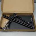 Tablet Floor Stand, Adjustable Universal 360-degree Rotatable Metal Tablet Holder, Phone Stand for iPad/iPhoneX/iPad Pro or Other 4.7~12.9 Inch-Screen Devices (Black)