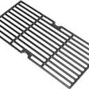 WELL GRILL 43 x 20.5 cm Cast Iron Cooking Grates Accessories for Enders Monroe 3 Pro, Enders Boston 3, Charbroil 463343015 463370516 463370719, Broil King, Landmann, Kenmore Gas Grill