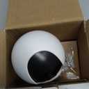 Cinnado Security Camera Indoor-2K 360 WiFi Cameras for Home SecurityPet/Dog/Baby Camera with Phone app, 2-Way Audio, Night Vision, 24/7 SD Card Storage, Works with Alexa & Google Home (2.4Ghz)-D1