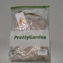 PRETTYGARDEN Women's Faux Leather Tube Tops 2025 Summer Strapless Asymmetrical Ruched Bandeau Shirts Going Out Club Outfits M