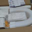 4" 10Ft Mini Split Line Set Cover, Plastic Line Kit for Outside Units, Mini Split Air Conditioner, Central AC and Heat Pump