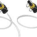 2-PACK 2 Wire Pigtail Connector Plug Pigtail fit For 7.3L 6.0L Ford fit for Powerstroke Chevy GMC Duramax 6.6L Variable Geometry Turbo (VGT) Solenoid Injection Pressure Regulator (IPR) Valve