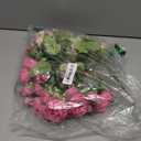 4 Bunches Peonies Artificial Flowers, Silk Peonies Flowers Fake Bouquet Faux Floral Arrangements for Centerpiece Table Wedding Party Home Decor (4, Rose Red & Pink)