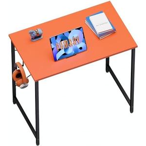 Pamray 23 Inch Computer Desk for Small Spaces, Home Office Work Desk with Headphone Hook, Small Office Desk Study Writing Table