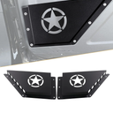 BESTAOO Front Door Storage Pockets for Ford Bronco Accessories 2021 2022 2023 2024 2025 2/4 Door, Door Side Organizer Box, 2 Pack (Star)