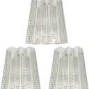 S461 Stainless Steel Heat Plate Replacement Parts for AOG, American Outdoor 24NB 24NG 24NP 24PC 36PC DCP480CSP Gas Grill16GA -3pack 15-7/16" x 10 5/8"