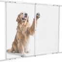 Screen Door Protector, Adjustable RV Screen Door Guard 24Inch High - Fits Door Widths 30" - 36", Easy-to-Install, Entry Protector for Pet Protection