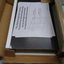 WELLAND 16 inch Black Mission Floating Shelves for Wall, Bathroom Wall Mount Shelves, Wood Modern Display Shelves, Book Shelves,for Bedroom,Living Room and Kitchen (15 4/5" x 9 1/4" x 2")